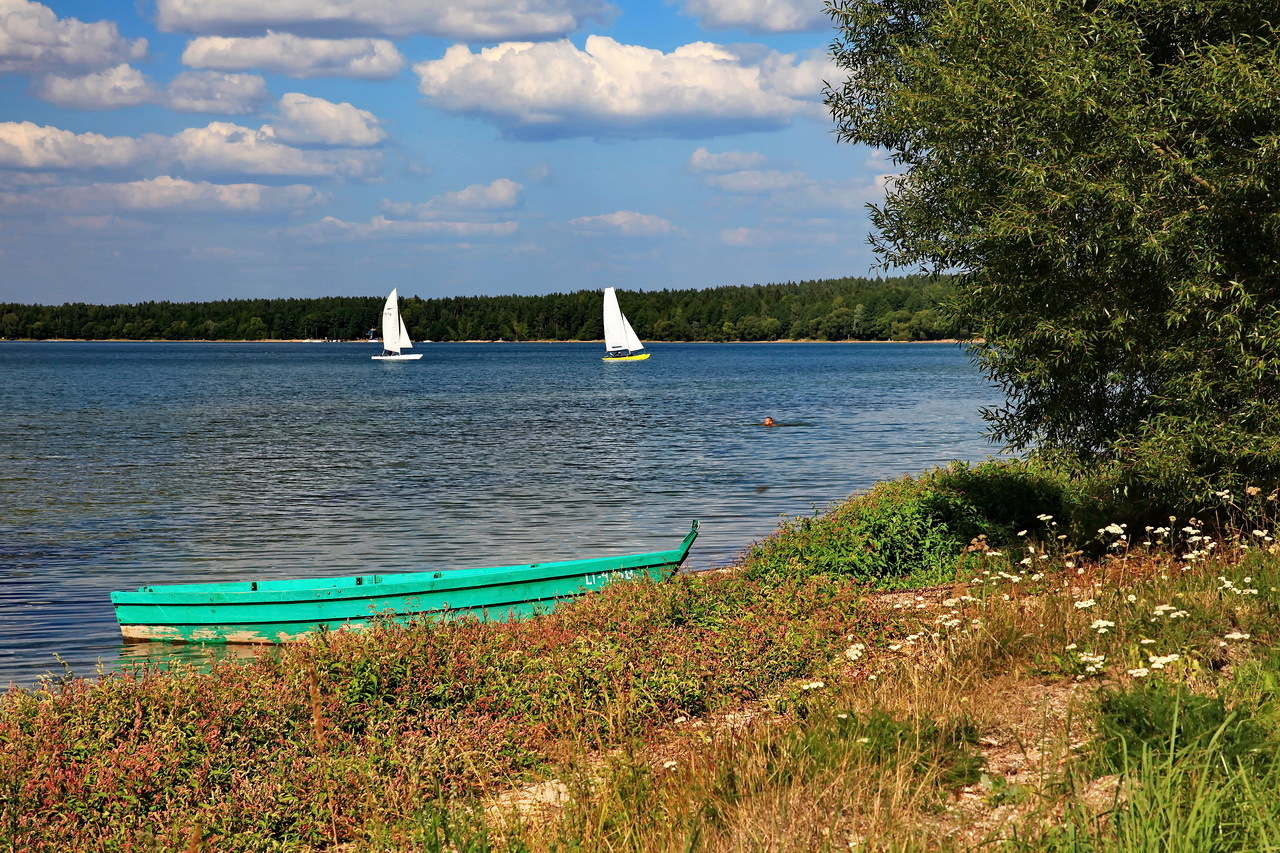 Озеро Друкшяй в Литве